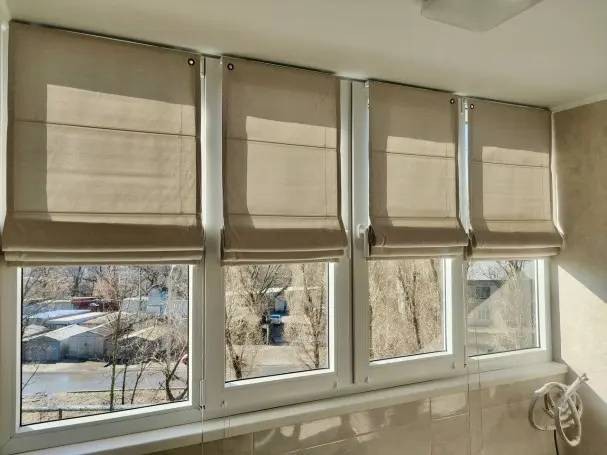 Roman blinds