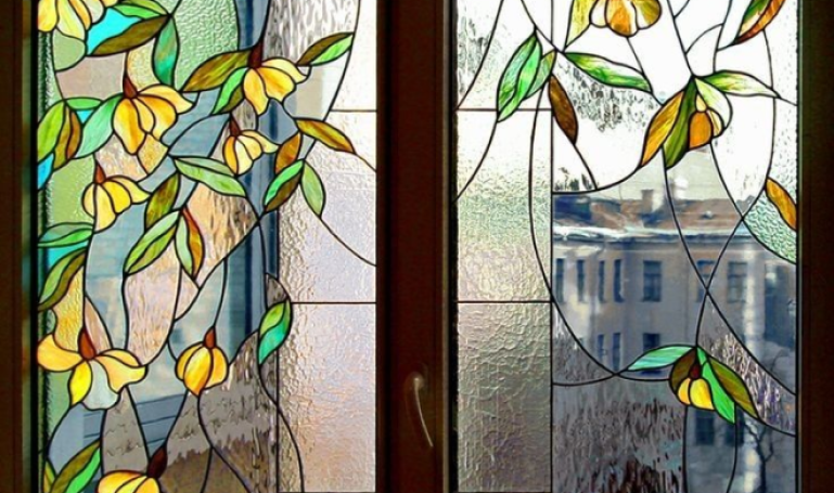 Pseudo stained glass