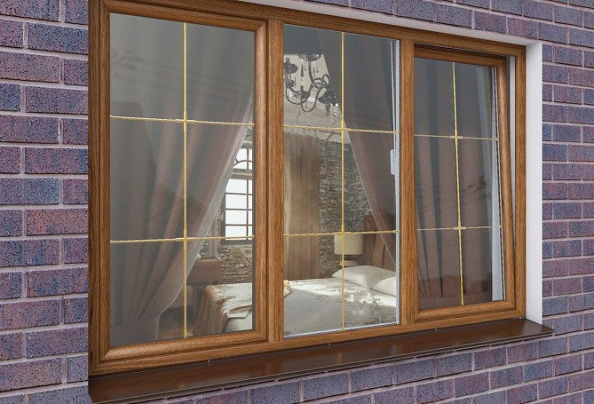 painting of metal-plastic windows