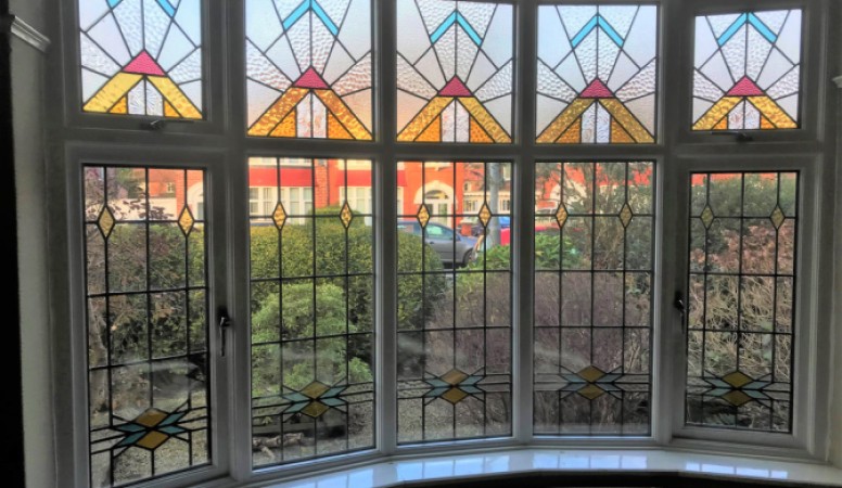 Pseudo stained glass