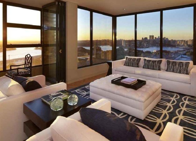 Windows made of aluminum profiles