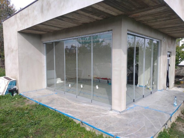 SLIDING SMART terrace glazing