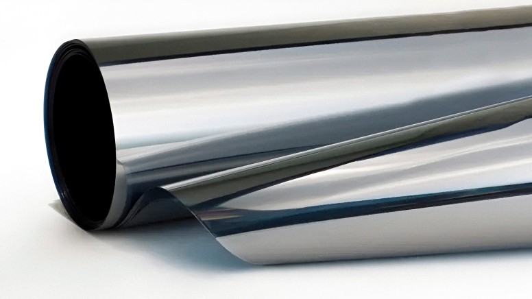 Lustrzana folia przeciwsłoneczna G-M 10 G (szara/srebrna)