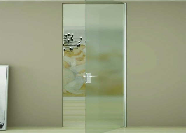 Interior glass doors