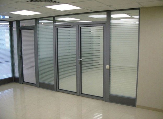 Aluminum doors