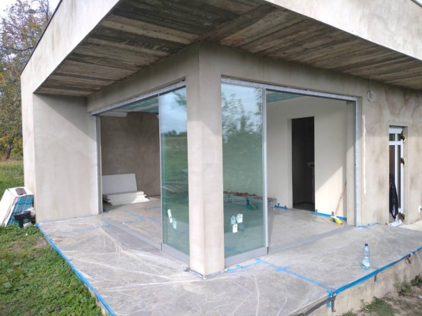 SLIDING SMART terrace glazing