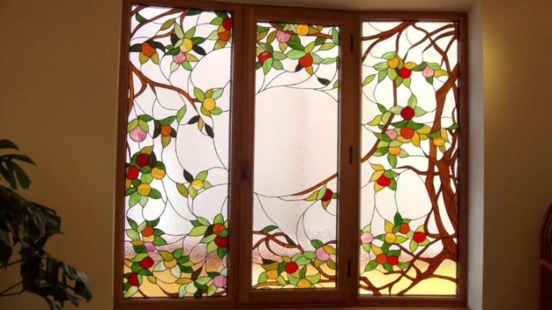 Stained glass windows