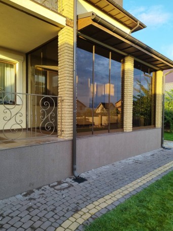 SLIDING SMART terrace glazing