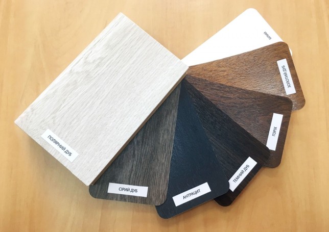 Kolory okien plastikowych