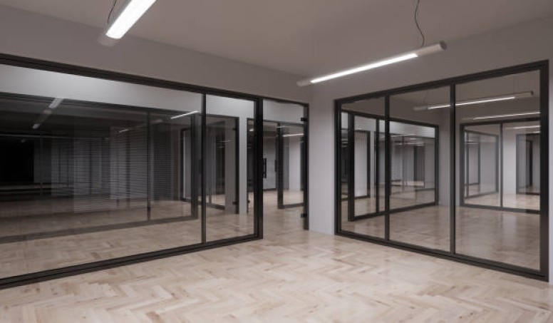 Aluminum doors
