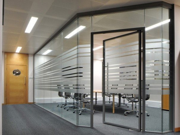 Aluminum doors
