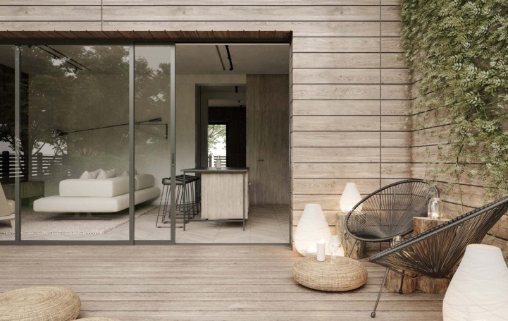Aluminum sliding doors