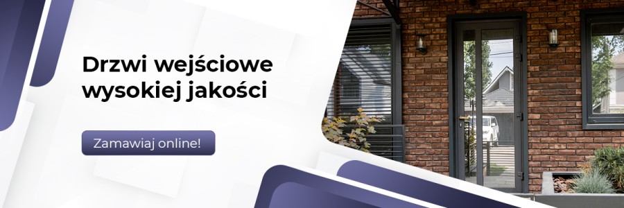 drzwi wejściowe do domów