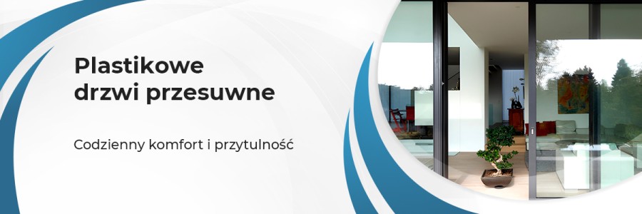 plastikowe drzwi przesuwne