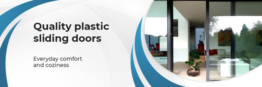 plastic sliding doors