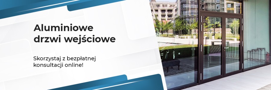 drzwi wejściowe aluminiowe