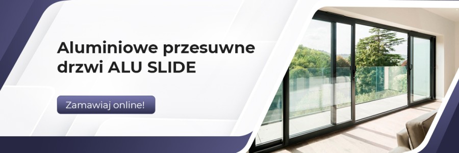 drzwi aluminiowe przesuwne