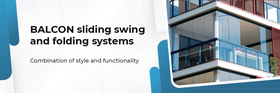 Balcony slide and turn systems