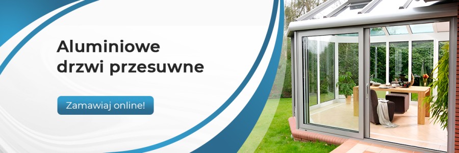 aluminiowe drzwi przesuwne
