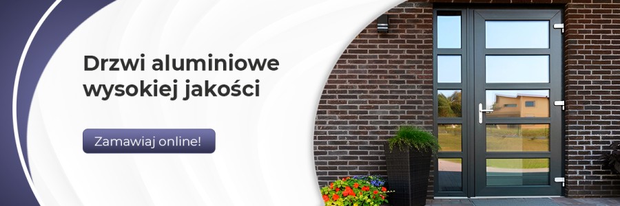 aluminiowe drzwi