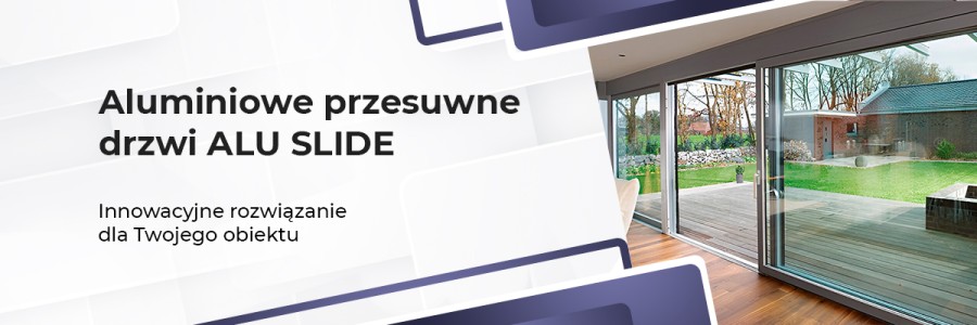 drzwi aluminiowe przesuwne