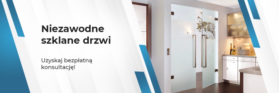 drzwi szklane