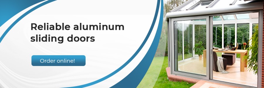 aluminum door sliding