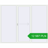 Pricing Sliding patio doors 2750x2230 mm PATIO DOOR REHAU BRILLANT DESIGN RAL 9016 Traffic white two-sided. Price: 12 587.05 PLN