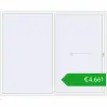 Pricing Sliding patio doors 3000x2400 mm REHAU GENEO HST RAL 9016 Traffic white two-sided. Price: 4661,04 €