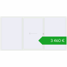 Ustalenie cen Przesuwane drzwi tarasowe 4500x2300 mm PATIO DOOR REHAU SYNEGO RAL 9016 Traffic white dwustronny. Cena: 3459,94 €