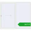 Ustalenie cen Przesuwane drzwi tarasowe 2600x2300 mm REHAU SYNEGO SLIDE RAL 9016 Traffic white dwustronny. Cena: 2617,30 €