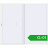 Ustalenie cen Przesuwane drzwi tarasowe 2950x2600 mm REHAU GENEO HST RAL 9016 Traffic white dwustronny. Cena: 5402,76 €