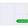 Pricing Sliding patio doors 2700x2200 mm PATIO DOOR REHAU SYNEGO RAL 9016 Traffic white two-sided. Price: 14 933.28 PLN