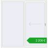 Pricing Sliding patio doors 2095x2160 mm REHAU SYNEGO SLIDE RAL 9016 Traffic white two-sided. Price: 2006,72 €