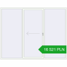 Pricing Sliding patio doors 2800x2200 mm PATIO DOOR REHAU SYNEGO ANTHRACITE_GREY_STRUKTURAL external. Price: 16 521.08 PLN