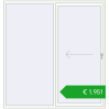 Pricing Sliding patio doors 2100x2200 mm PATIO DOOR REHAU BRILLANT DESIGN RAL 9016 Traffic white two-sided. Price: 2600,83 €