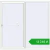 Ustalenie cen Przesuwane drzwi tarasowe 2400x2350 mm PATIO DOOR REHAU SYNEGO RAL 9016 Traffic white dwustronny. Cena: 13 047,93 zł