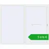 Ustalenie cen Przesuwane drzwi tarasowe 2800x2300 mm REHAU GENEO HST RAL 9016 Traffic white dwustronny. Cena: 5616,28 €