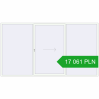 Pricing Sliding patio doors 4200x2300 mm PATIO DOOR REHAU SYNEGO RAL 9016 Traffic white two-sided. Price: 17 061.08 PLN