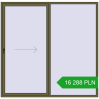 Pricing Sliding patio doors 2400x2350 mm PATIO DOOR REHAU SYNEGO QUARTZ_GREY two-sided. Price: 16 287.75 PLN