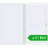 Pricing Sliding patio doors 2440x2155 mm REHAU SYNEGO SLIDE RAL 9016 Traffic white two-sided. Price: 2 974.1 EUR