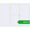 Ustalenie cen Przesuwane drzwi tarasowe 2800x2200 mm PATIO DOOR REHAU SYNEGO RAL 9016 Traffic white dwustronny. Cena: 2803,36 €