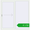 Ustalenie cen Przesuwane drzwi tarasowe 1750x1800 mm PATIO DOOR REHAU BRILLANT DESIGN RAL 9016 Traffic white dwustronny. Cena: 2309,92 €