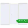 Pricing Sliding patio doors 2600x2100 mm PATIO DOOR REHAU SYNEGO RAL 9016 Traffic white two-sided. Price: 13 955.66 PLN