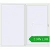 Pricing Sliding patio doors 2500x2200 mm REHAU SYNEGO SLIDE WALNUT external. Price: 3 375.11 EUR
