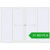 Pricing Sliding patio doors 3300x2400 mm PATIO DOOR REHAU SYNEGO BLACK_ULTI-MATT external. Price: 31 853.17 PLN