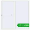 Pricing Sliding patio doors 2100x2170 mm PATIO DOOR REHAU SYNEGO RAL 9016 Traffic white two-sided. Price: 13 219.08 PLN