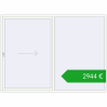 Ustalenie cen Przesuwane drzwi tarasowe 3000x2200 mm PATIO DOOR REHAU SYNEGO RAL 9016 Traffic white dwustronny. Cena: 2943,76 €