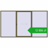 Ustalenie cen Przesuwane drzwi tarasowe 3900x2200 mm PATIO DOOR REHAU SYNEGO QUARTZ_GREY dwustronny. Cena: 12 886,09 zł