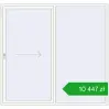 Pricing Sliding patio doors 2335x2200 mm PATIO DOOR REHAU SYNEGO RAL 9016 Traffic white two-sided. Price: 10 446,54 zł